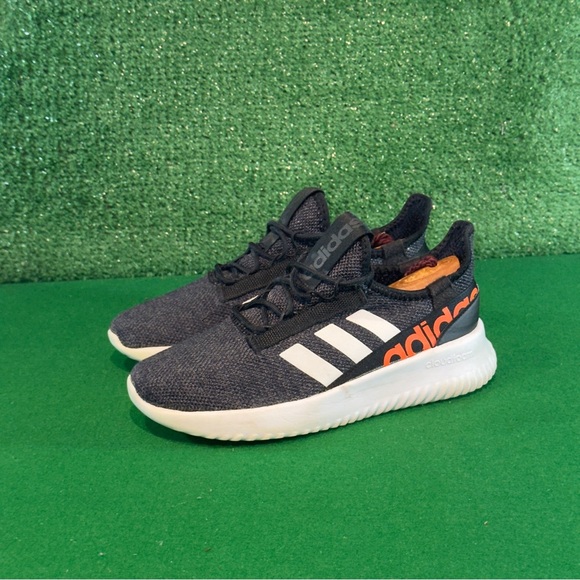 Adidas Kaptir 2.0 Black Solar Red White Big Kids Boys Size 5Y - Picture 3 of 6